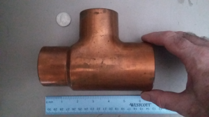 Large Copper Tee